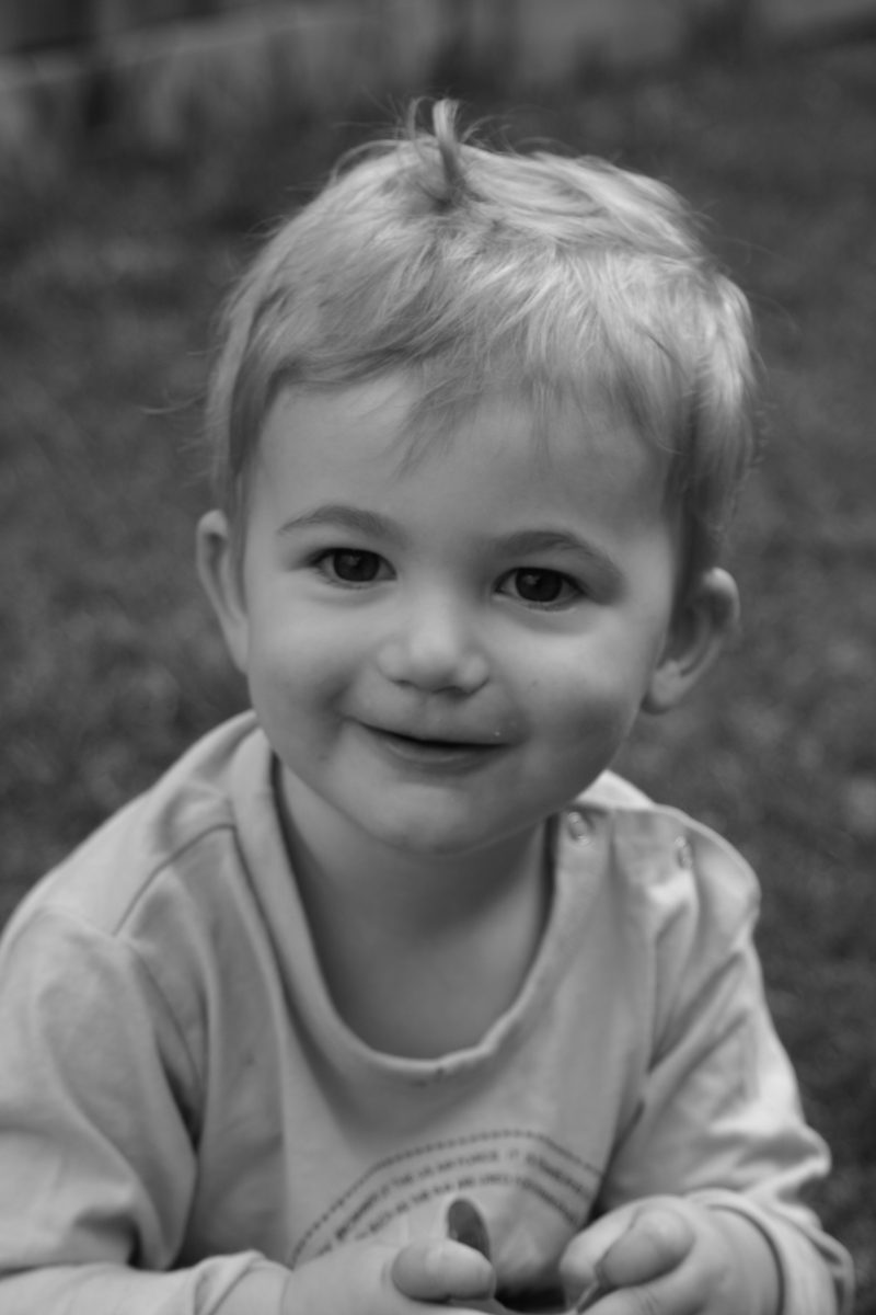 Brooklyn Owen as a child, where a passion for storytelling began